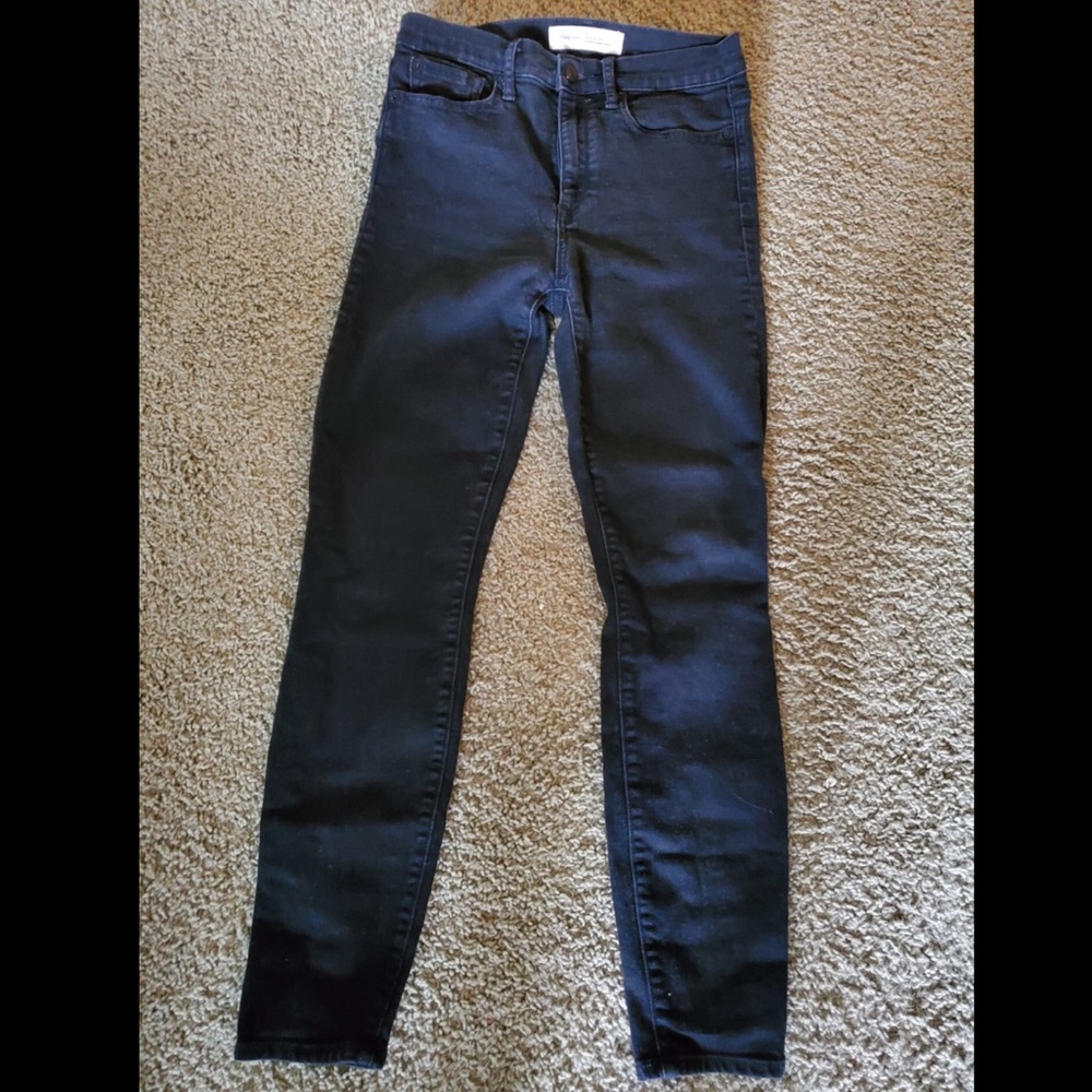 Gap True Skinny Super High Rise Black